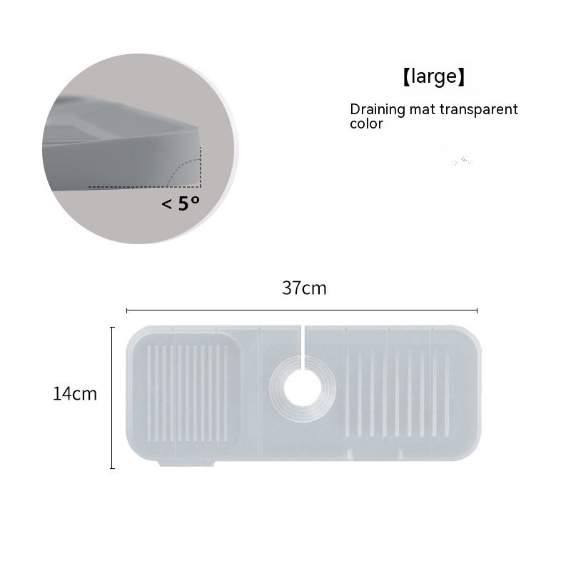 Silicone Anti-splash Drain Pad