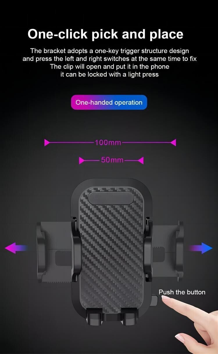 Universal Car Mobile Phone Holder Windscreen Dashboard GPS Stand Cradle