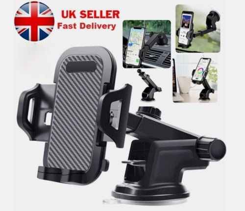 Universal Car Mobile Phone Holder Windscreen Dashboard GPS Stand Cradle