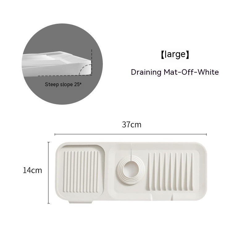 Silicone Anti-splash Drain Pad